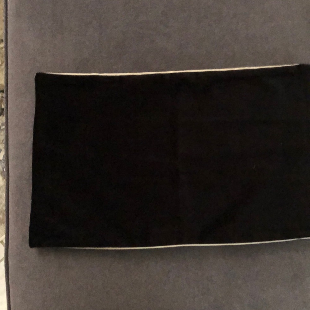 Decorative Black Velvet Pillow Cover